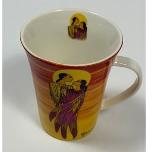 Oscardo Maxine Noel "Dancers" Indigenous Art Porcelain Mug